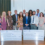Associate board with giant checks