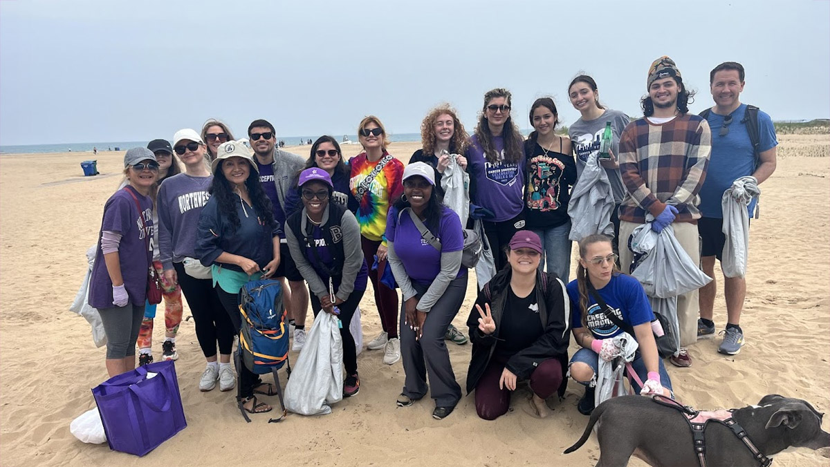 Montrose Beach Cleanup